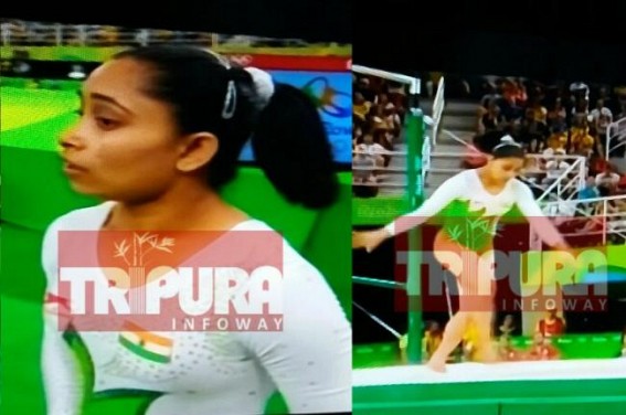 Gymnast Dipa creates history by entering Olympic final 